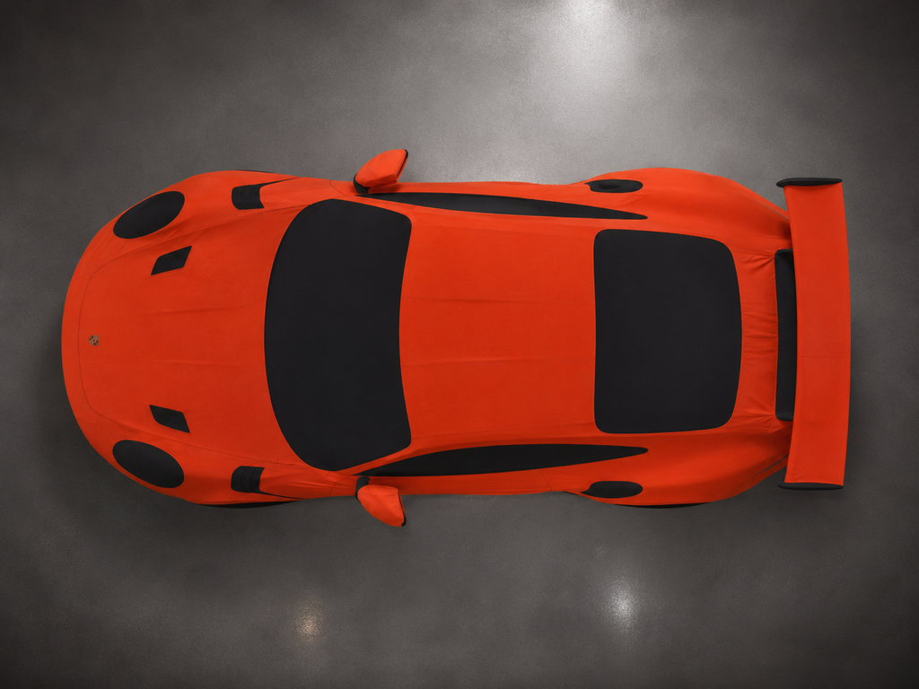 Custom-Fit Silhouette Car Cover for Porsche 911 GT3 RS 992