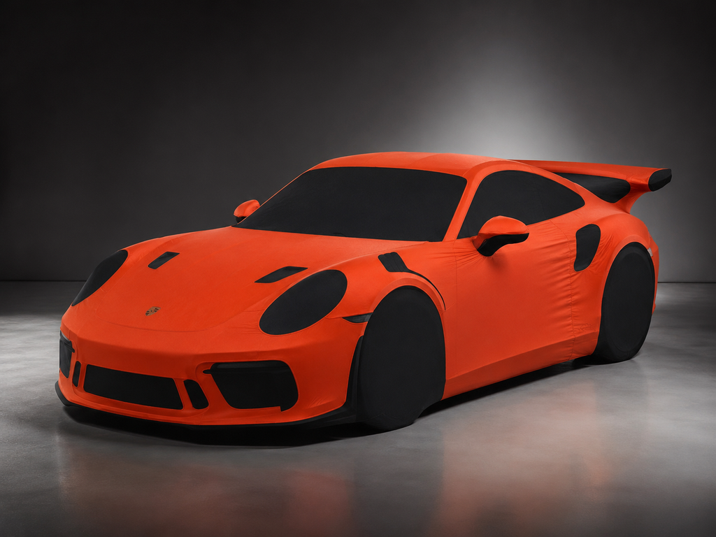 Custom-Fit Silhouette Car Cover for Porsche 911 GT3 RS 992