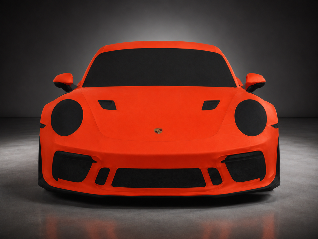 Custom-Fit Silhouette Car Cover for Porsche 911 GT3 RS 992