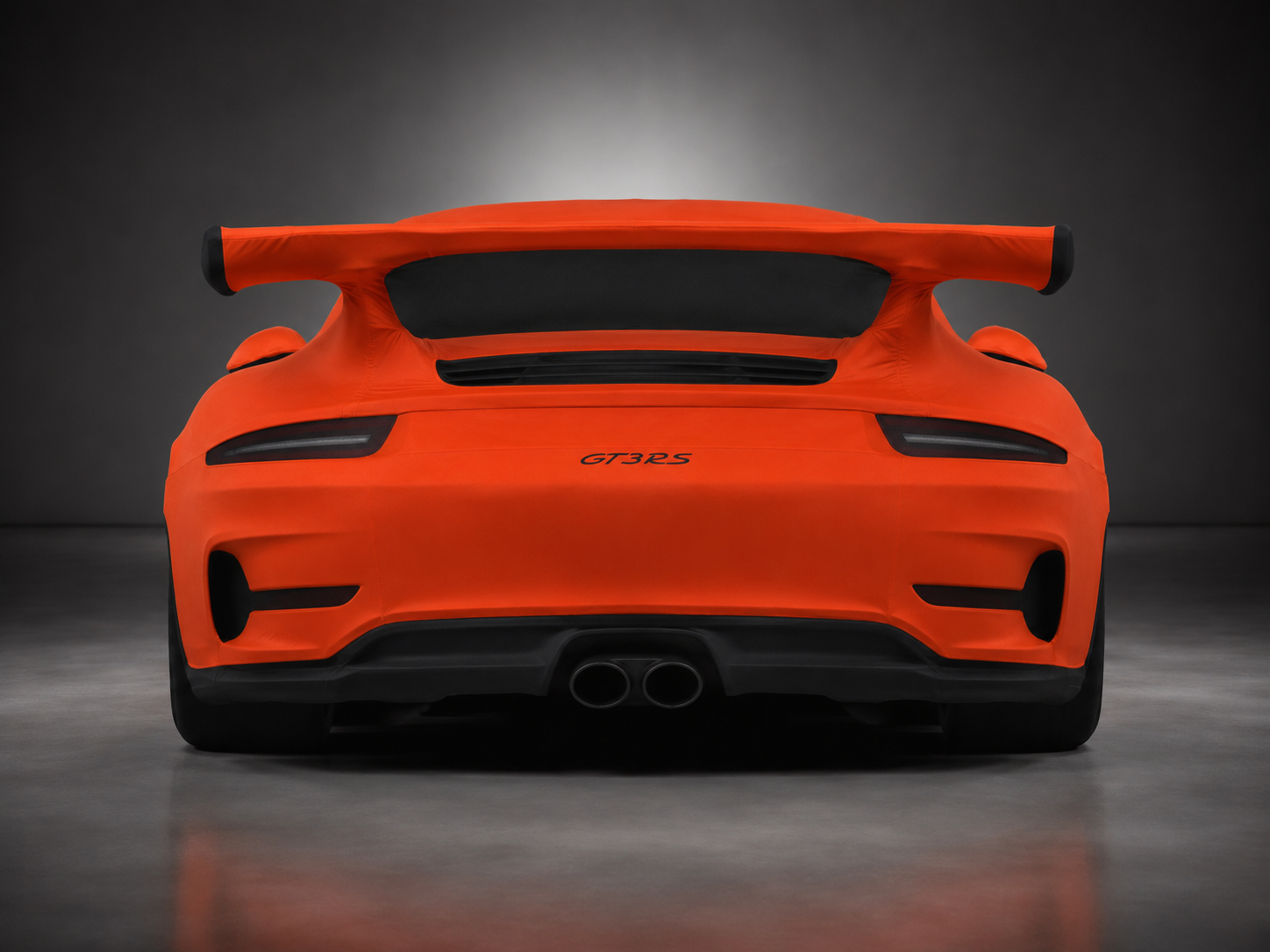 Custom-Fit Silhouette Car Cover for Porsche 911 GT3 RS 992